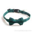 Christmas Style Small Pet Cat Bow Tie Collar